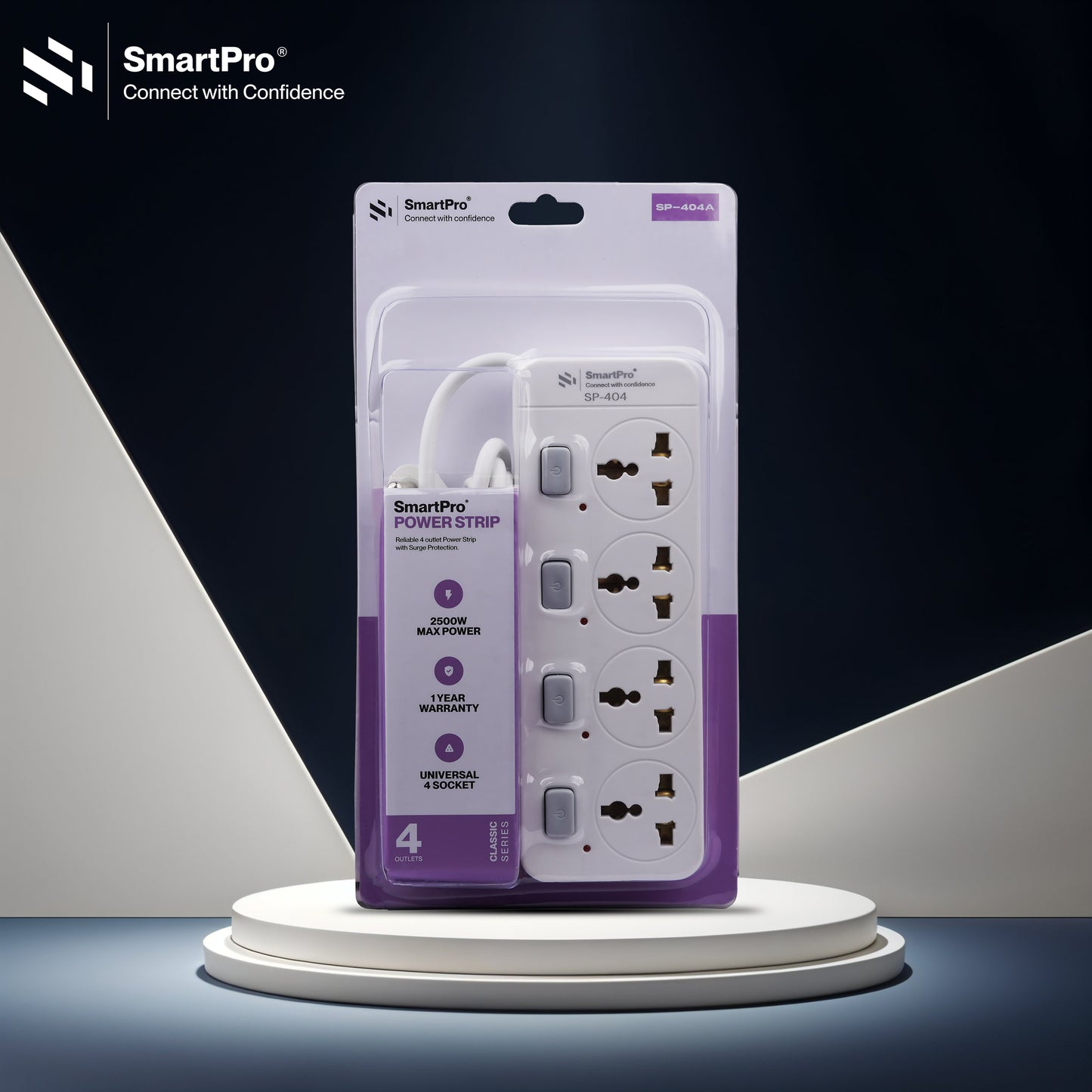 SmartPro POWER STRIP 4+4