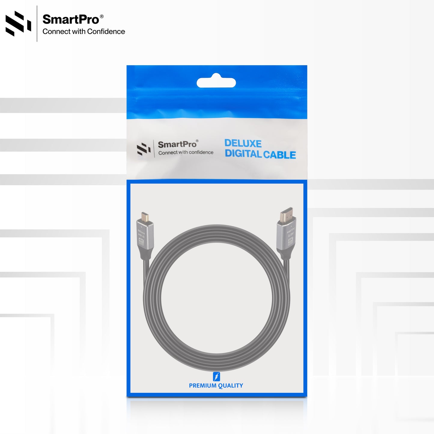 SmartPro 4K MICRO HDMI 60Hz CABLE (METAL PLUG)