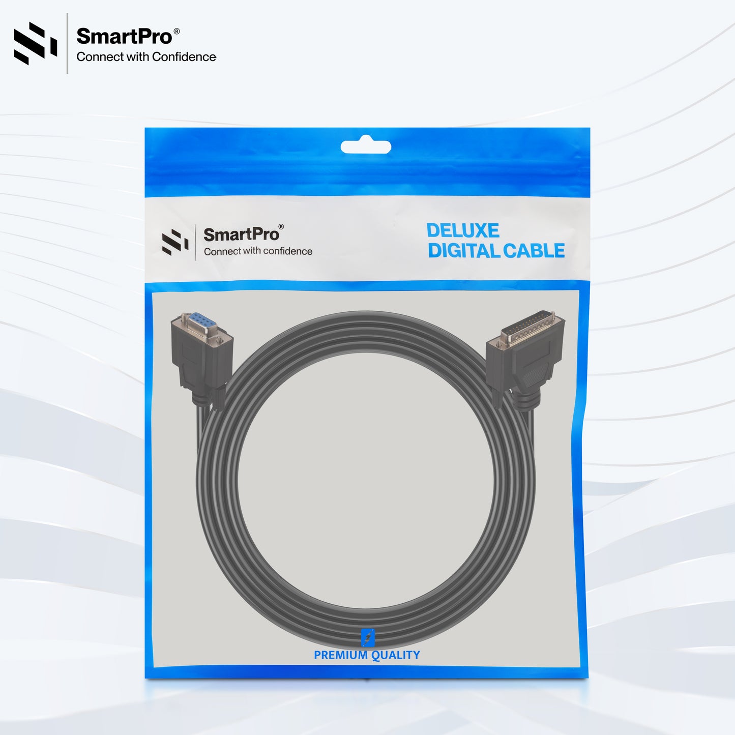 SmartPro 9 PIN FEMALE TO 25 PIN MALE CABLE