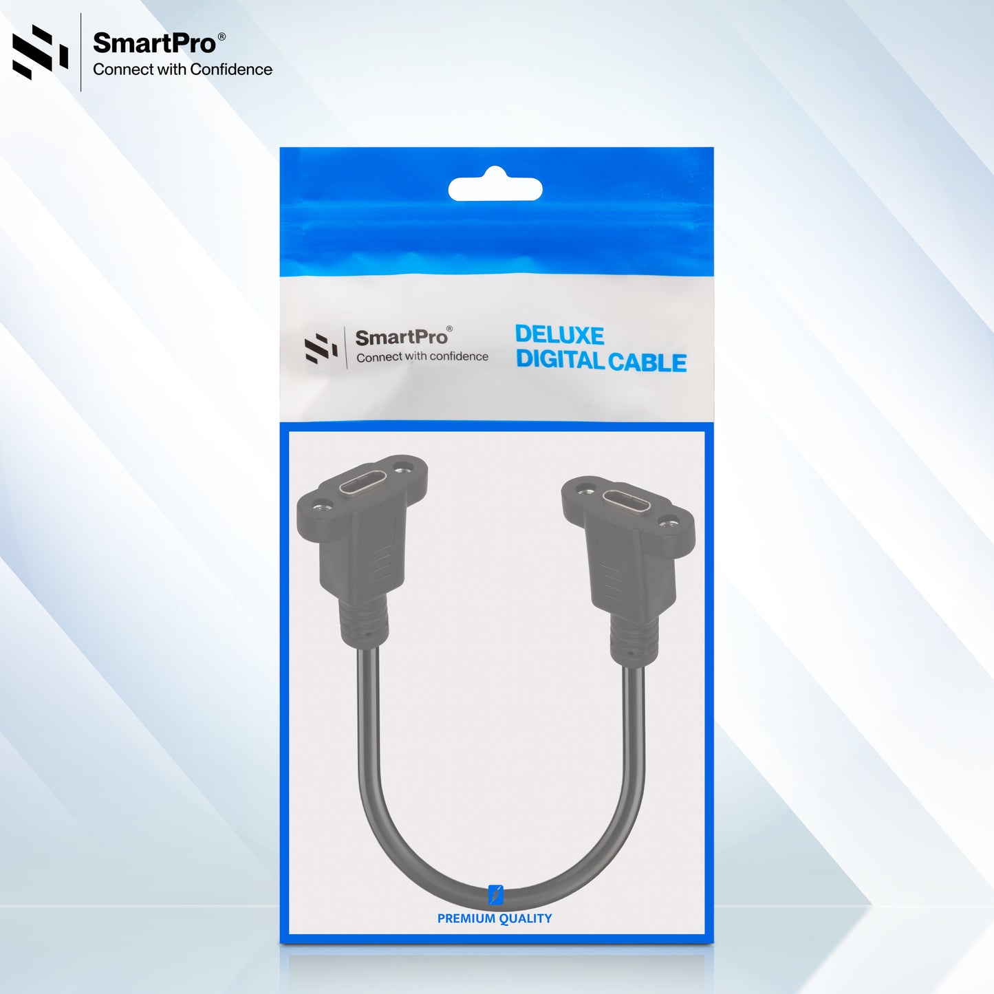 SmartPro TYPE C FEMALE TO FEMALE CABLE WITH SCREW