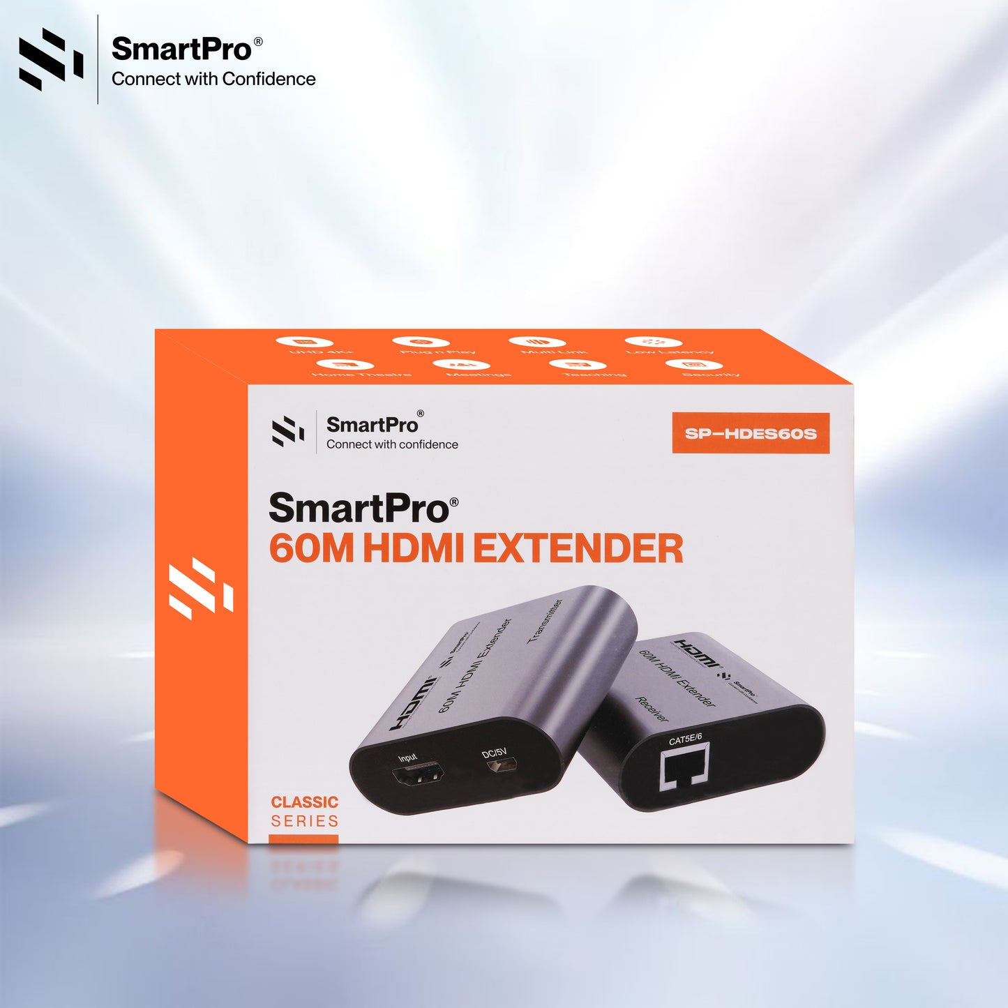SmartPro 4K 60 MTR HDMI EXTENDER