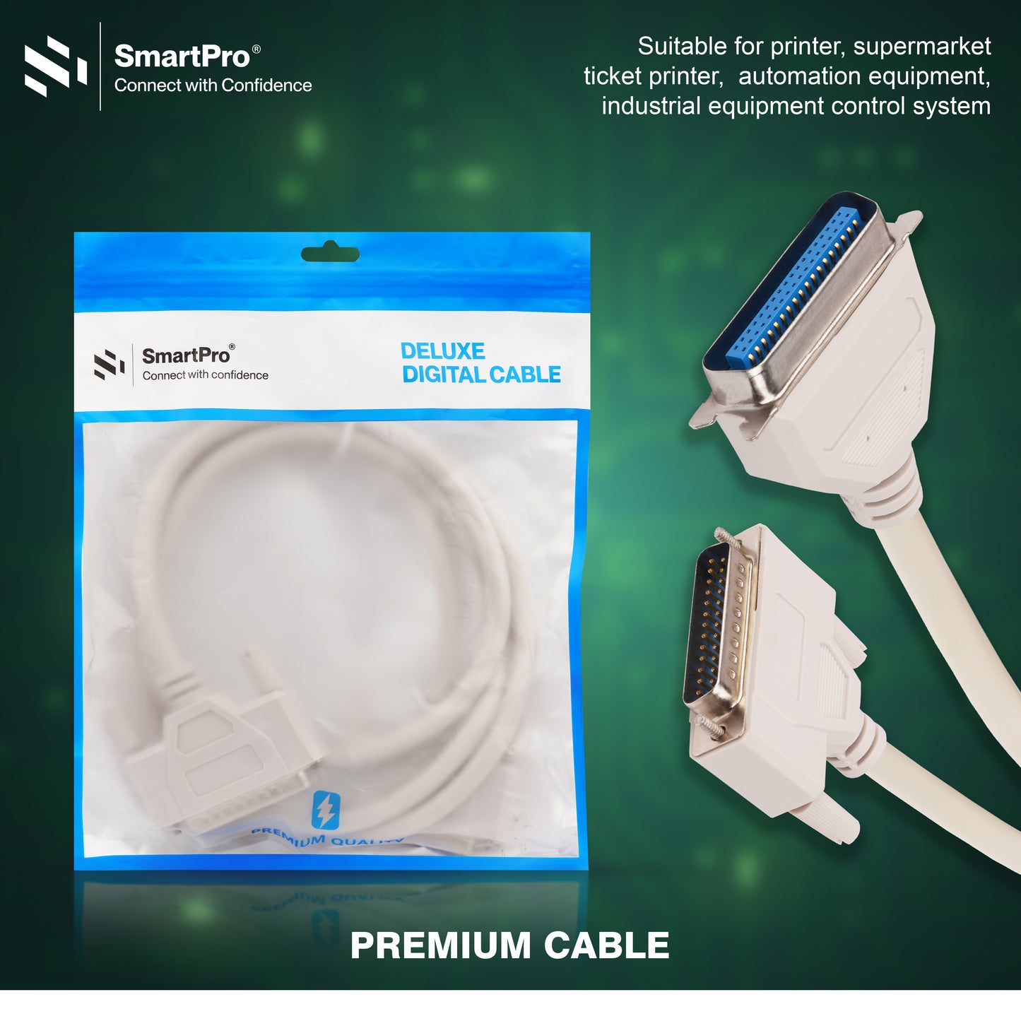 SmartPro 25 PIN PRINTER CABLE
