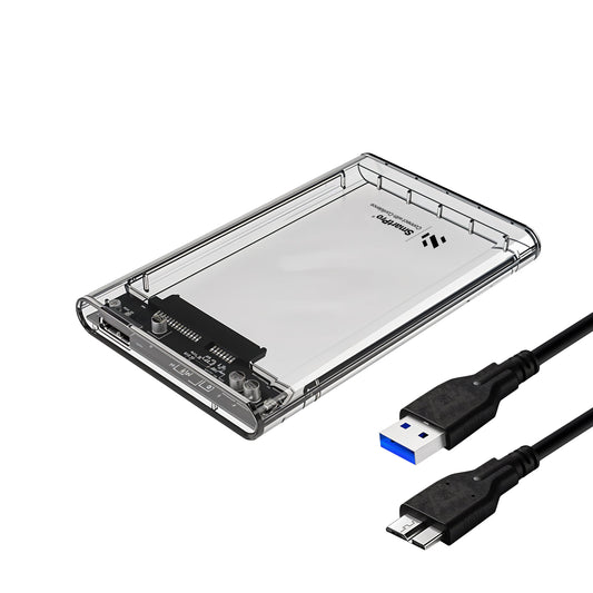SmartPro 2.5 " HDD CASE USB 3.0 VERSION (TRANSPEREANT Body)