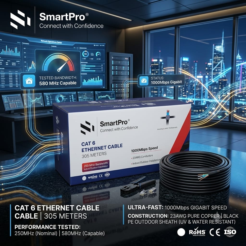 SMART PRO CAT6 CABLE OUTDOOR