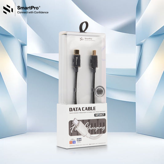 TYPE C TO TYPE C CABLE (BLACK)