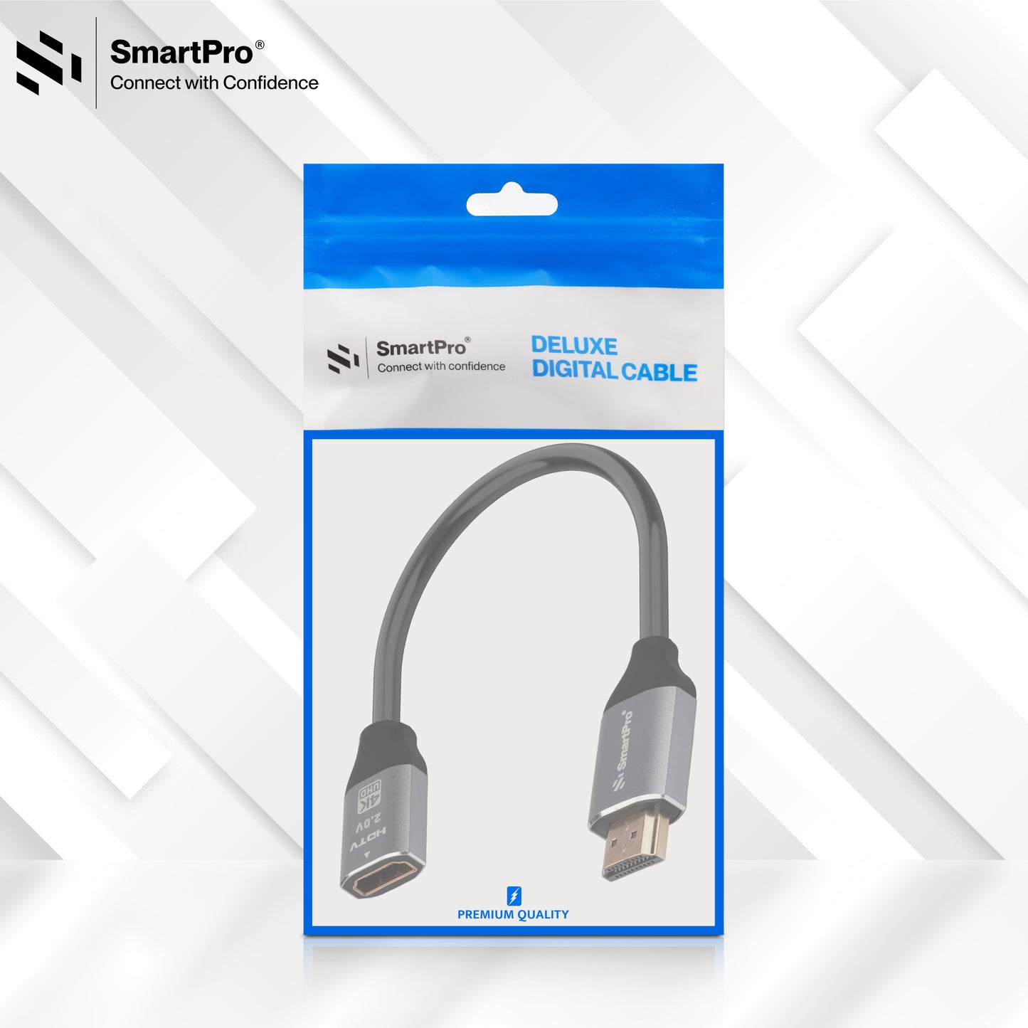 SmartPro 4K HDMI EXTENSION 60Hz CABLE (METAL HEAD)