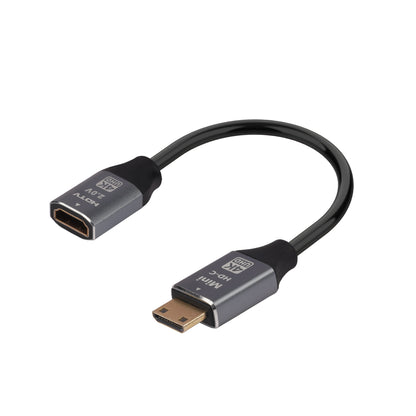 SmartPro 4K MINI HDMI TO HDMI FEMALE 60Hz CABLE ( METAL PLUG)