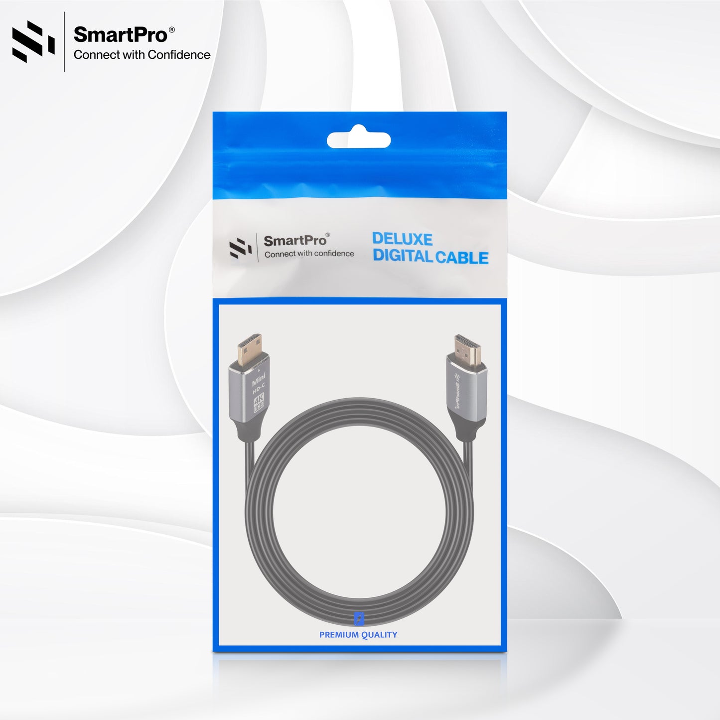 SmartPro 4K MINI HDMI 60Hz CABLE (METAL PLUG)