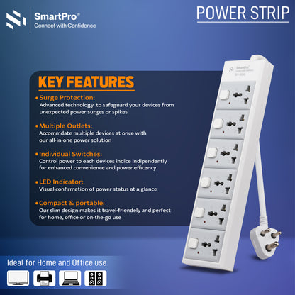 SmartPro POWER STRIP 6+6