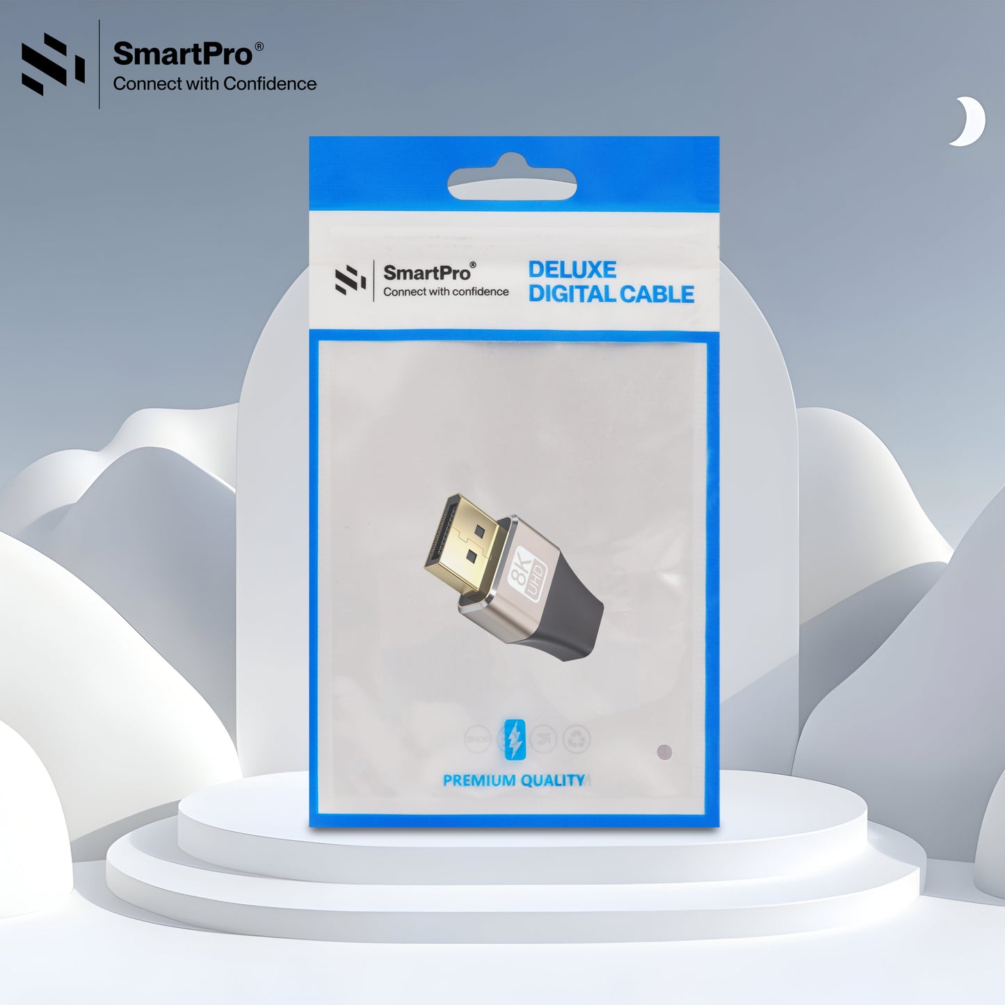 SmartPro 8K DP MALE TO MINI DP FEMALE JOINTER Metal Body