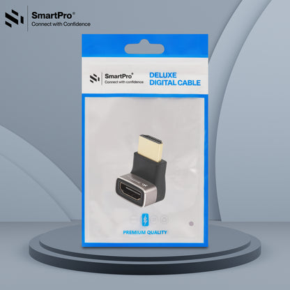 SmartPro 8K HDMI MALE-FEMALE 270 DEEGREE JOINTER Metal Body