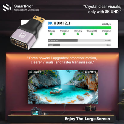 SmartPro 8K MINI HDMI JOINTER Metal Body