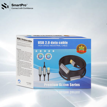 SmartPro USB 2.0 ACTIVE EXTENSION CABLE (METAL PLUG)