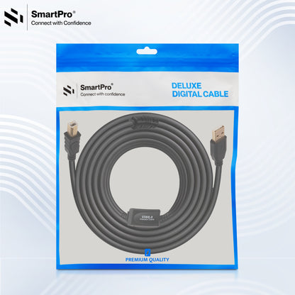 SmartPro USB 2.0 ACTIVE PRINTER CABLE