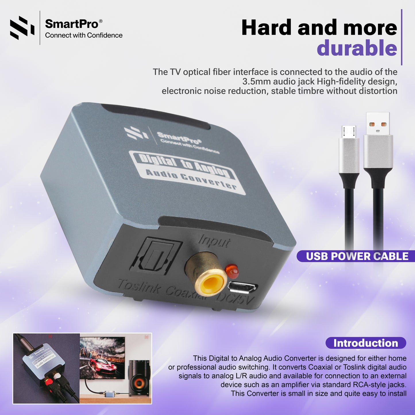 SmartPro DIGITAL TO ANALOG CONVERTER