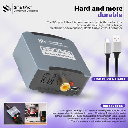SmartPro DIGITAL TO ANALOG CONVERTER