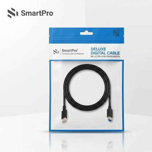 SmartPro USB Type-C 3.0 to Printer Cable (Machinery Port)