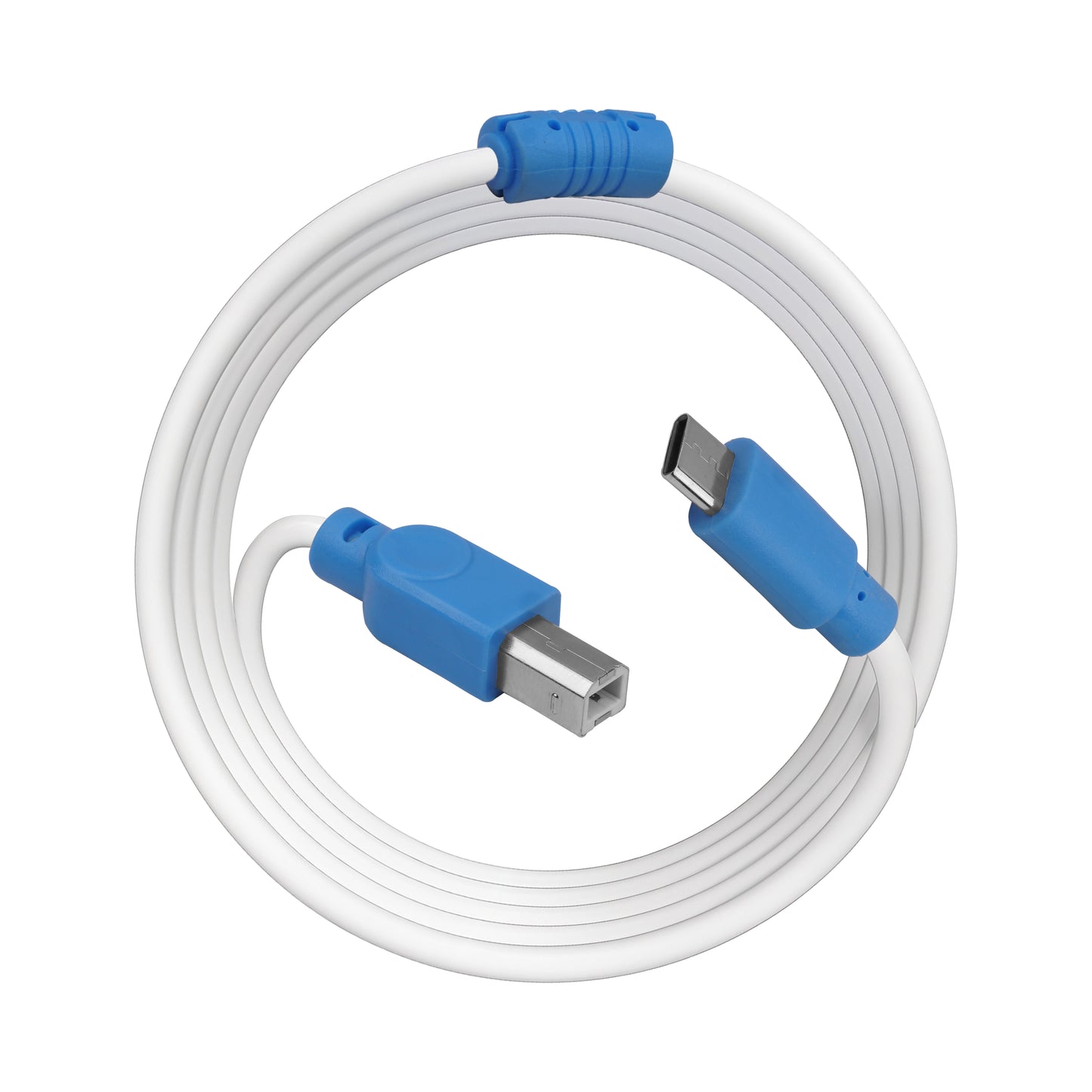 SmartPro TYPE C PRINTER CABLE (WHITE/BLUE)