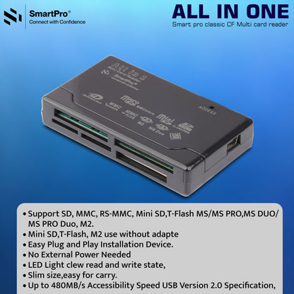 SmartPro MULTI CARDREADER WITH CF