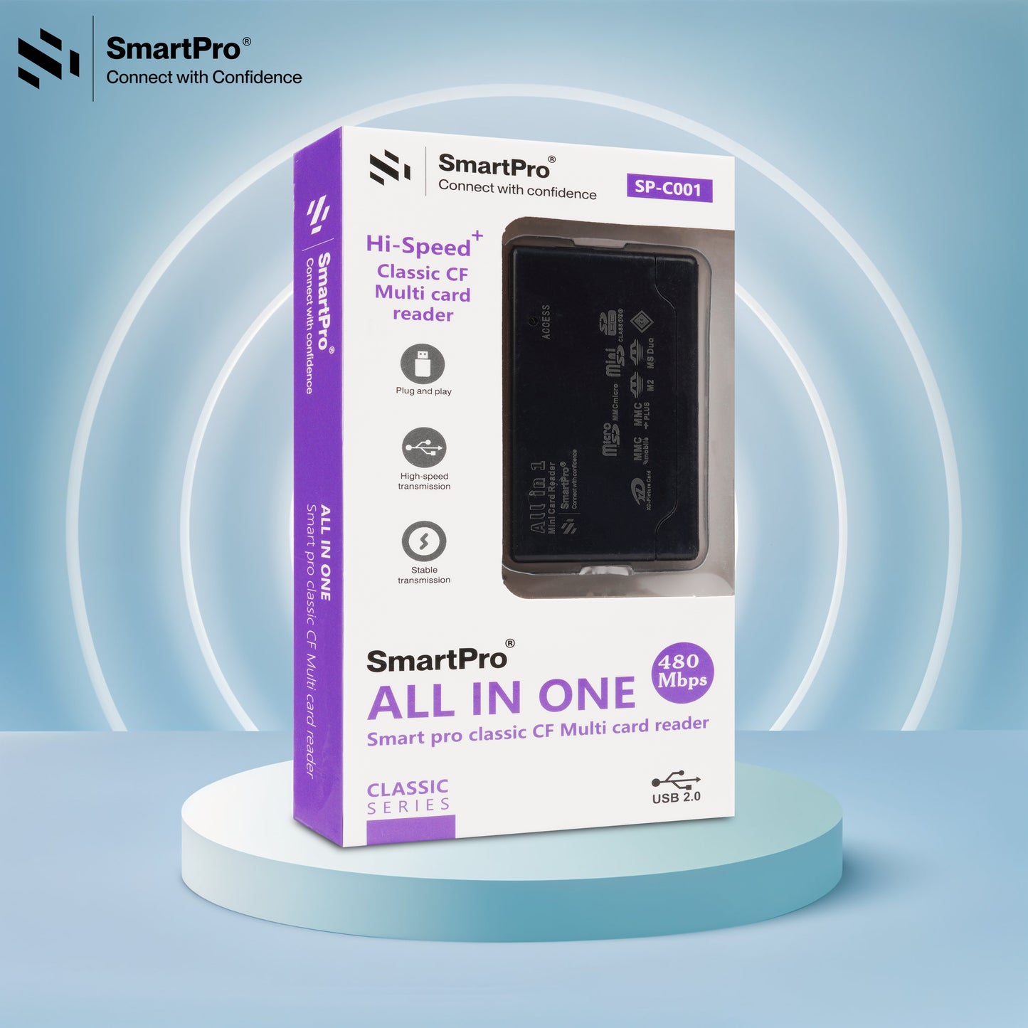 SmartPro MULTI CARDREADER WITH CF