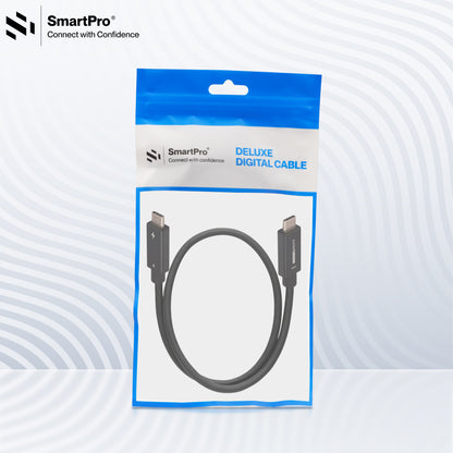 SmartPro TYPE C TO TYPE C CABLE  PVC ORGINAL (40 GBPS)