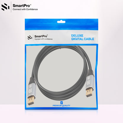 SmartPro 8K DP TO DP CABLE (METAL PLUG)