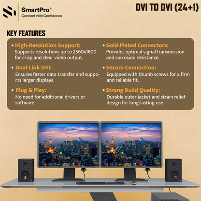 SmartPro DVI TO DVI CABLE (24+1)