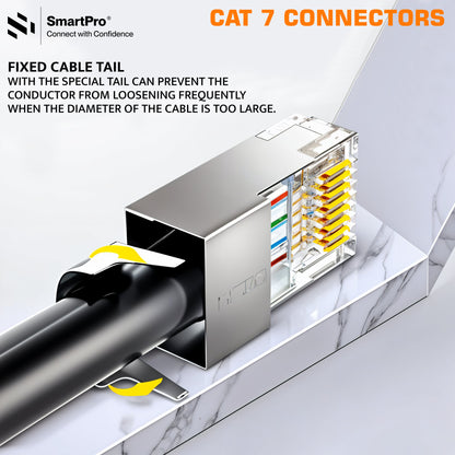 SmartPro RJ45 CAT7 CONNECTOR (10 GIGABIT SHILEDED)