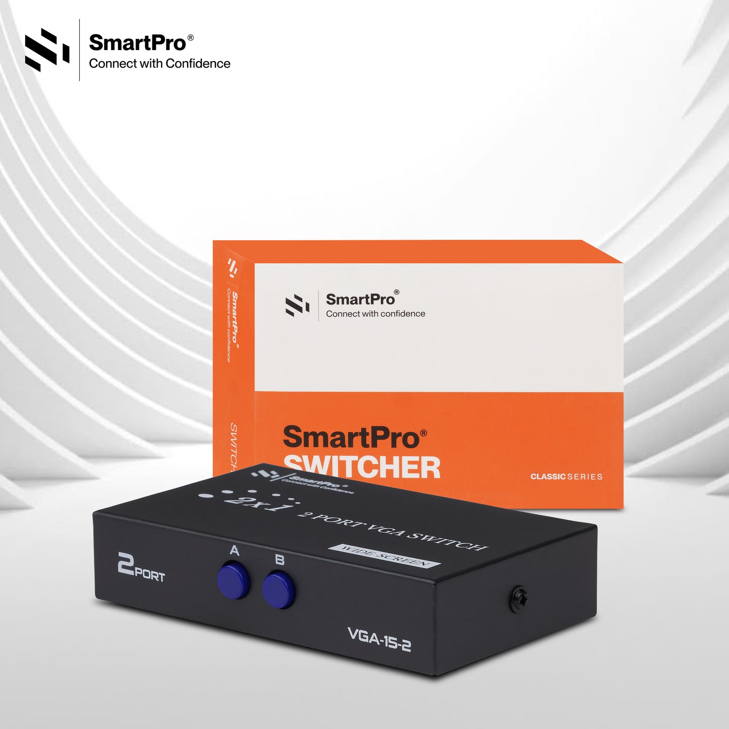 SmartPro VGA SWITCH 2 PORT