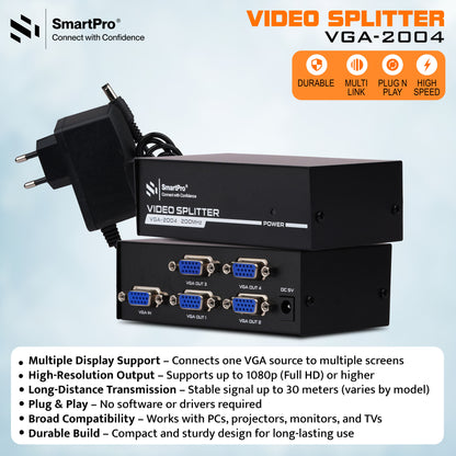 SmartPro VGA SWITCH 4 PORT