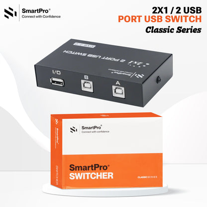 SmartPro USB AUTO SWITCH 2 PORT