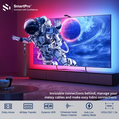 SmartPro WALL FACE PLATE SINGLE (HDMI)