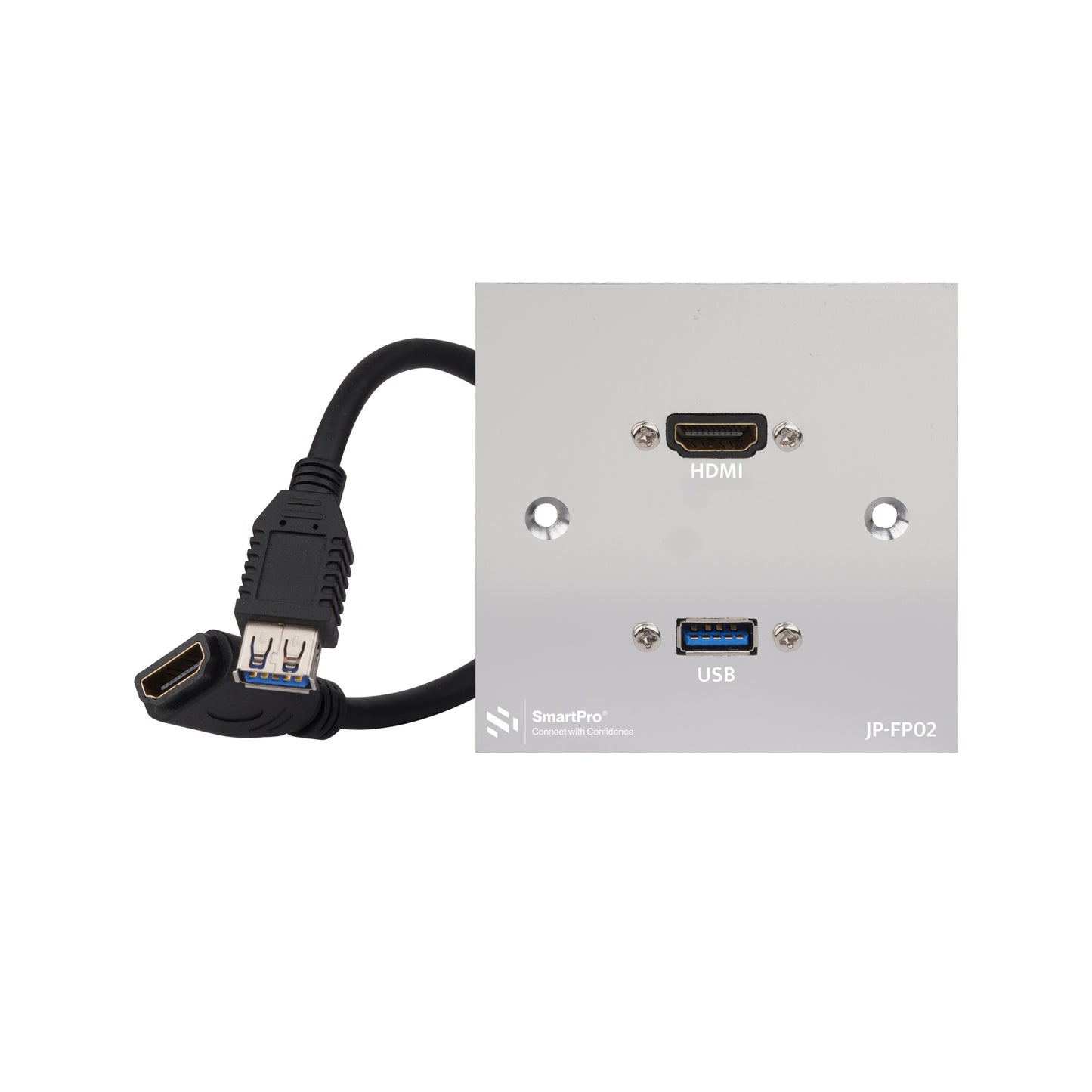 SmartPro WALL FACE PLATE (HDMI+USB 3.0)