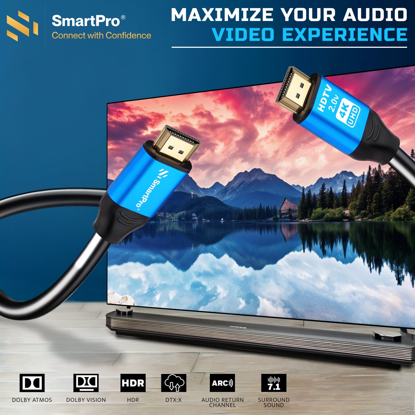 SmartPro HDMI 2.0 4k@60Hz Cable