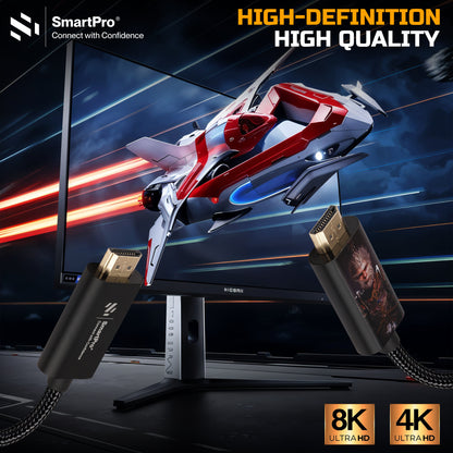 SmartPro Ultra High-Speed HDMI 2.1 8K Nylon Cable