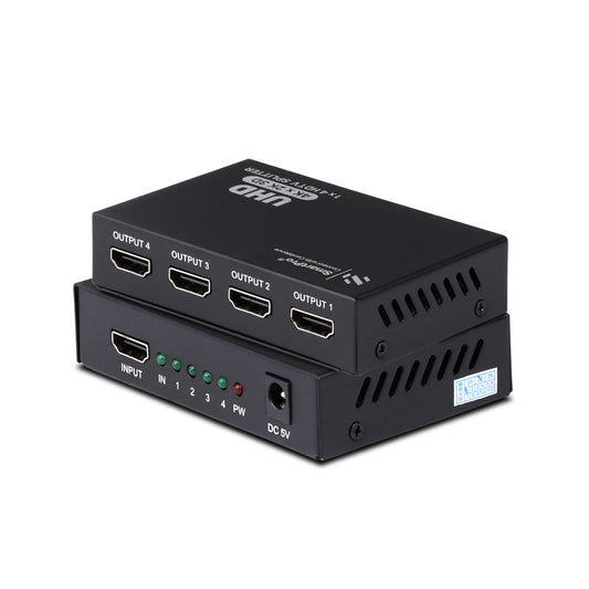 SmartPro 4 PORT HDMI SPLITTER (Metal Body)