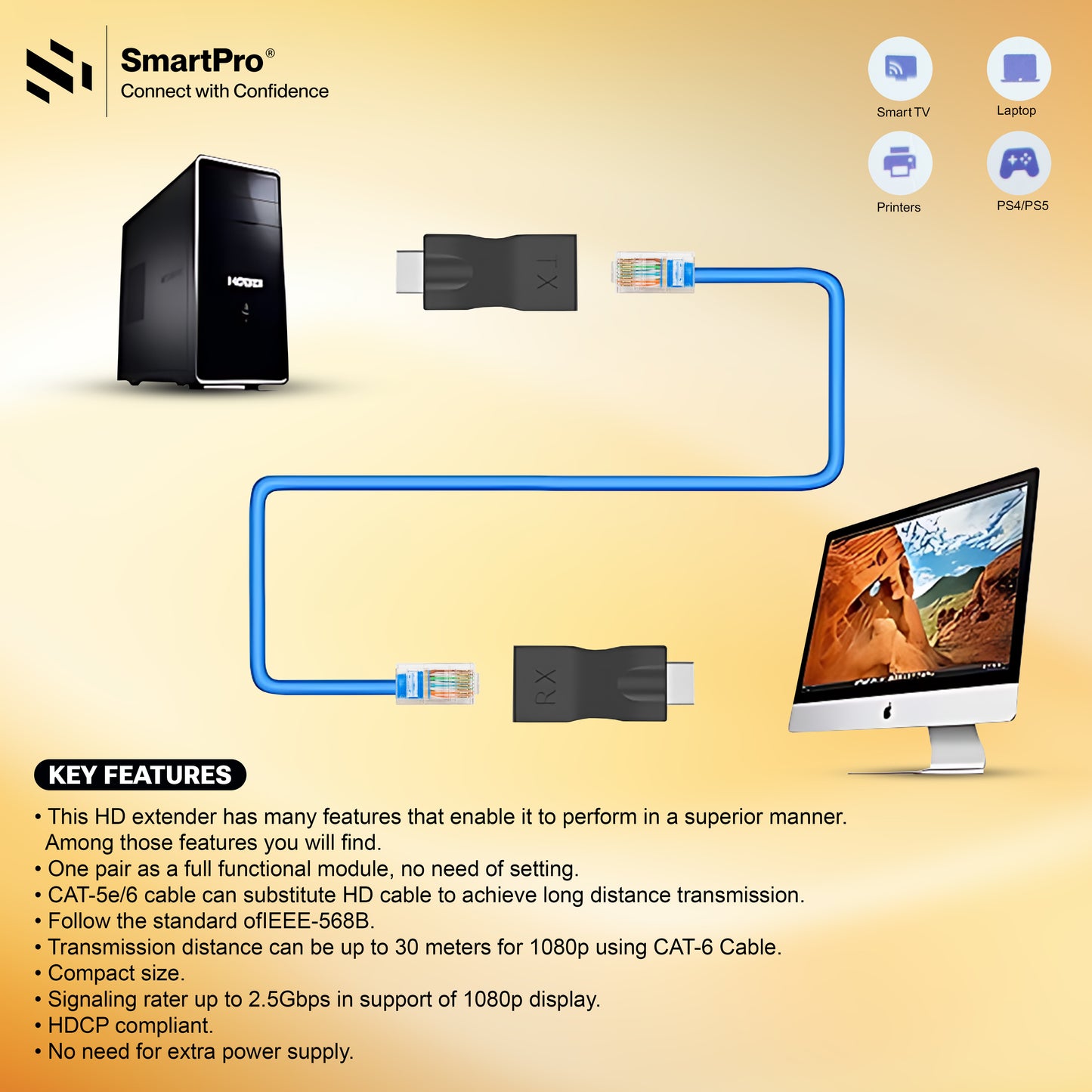 SmartPro 30 MTR HDMI EXTENDER