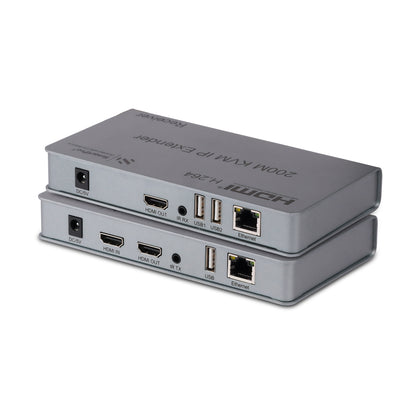 SmartPro 4K 200 MTR HDMI KVM EXTENDER (Metal Body)