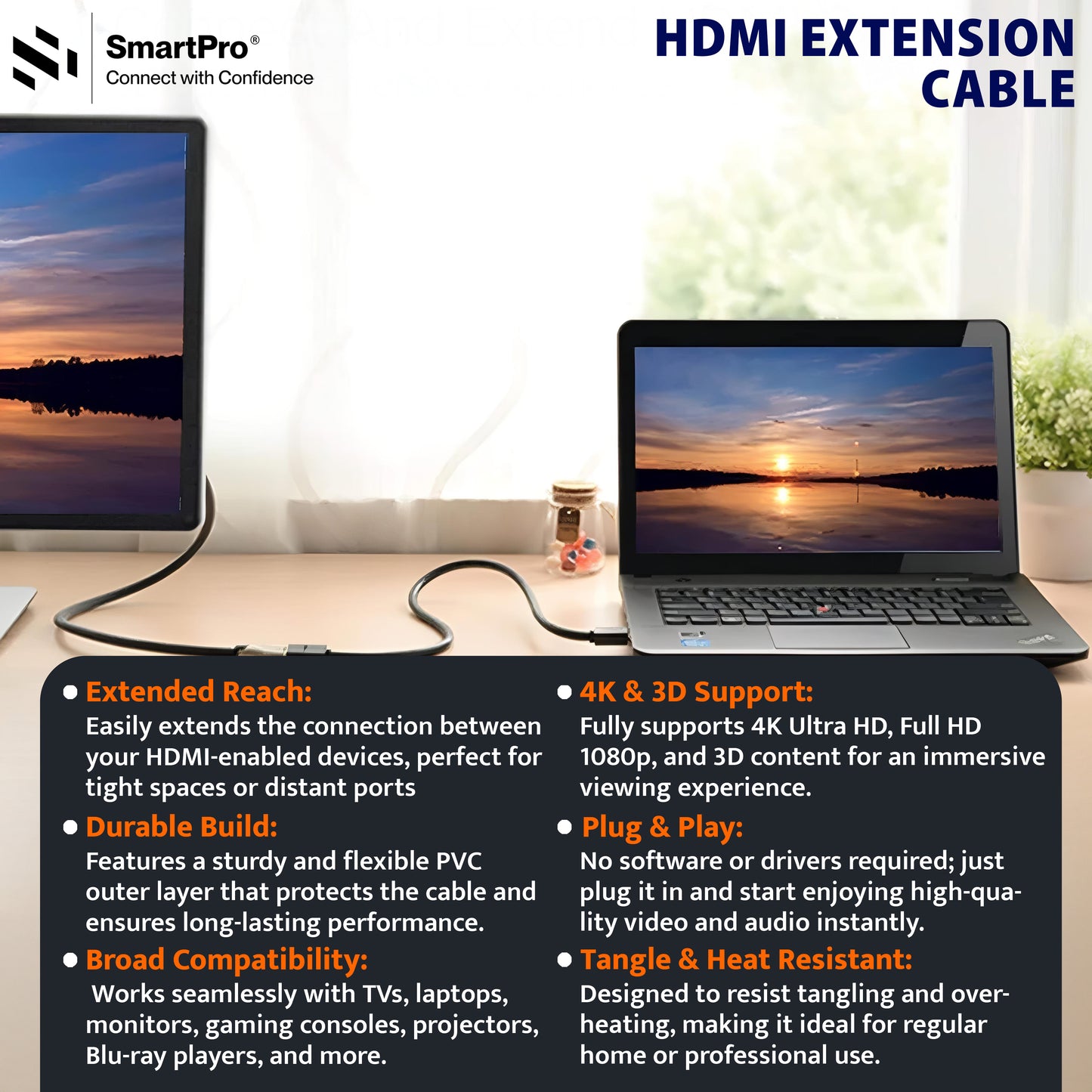 SmartPro HDMI EXTENSION CABLE