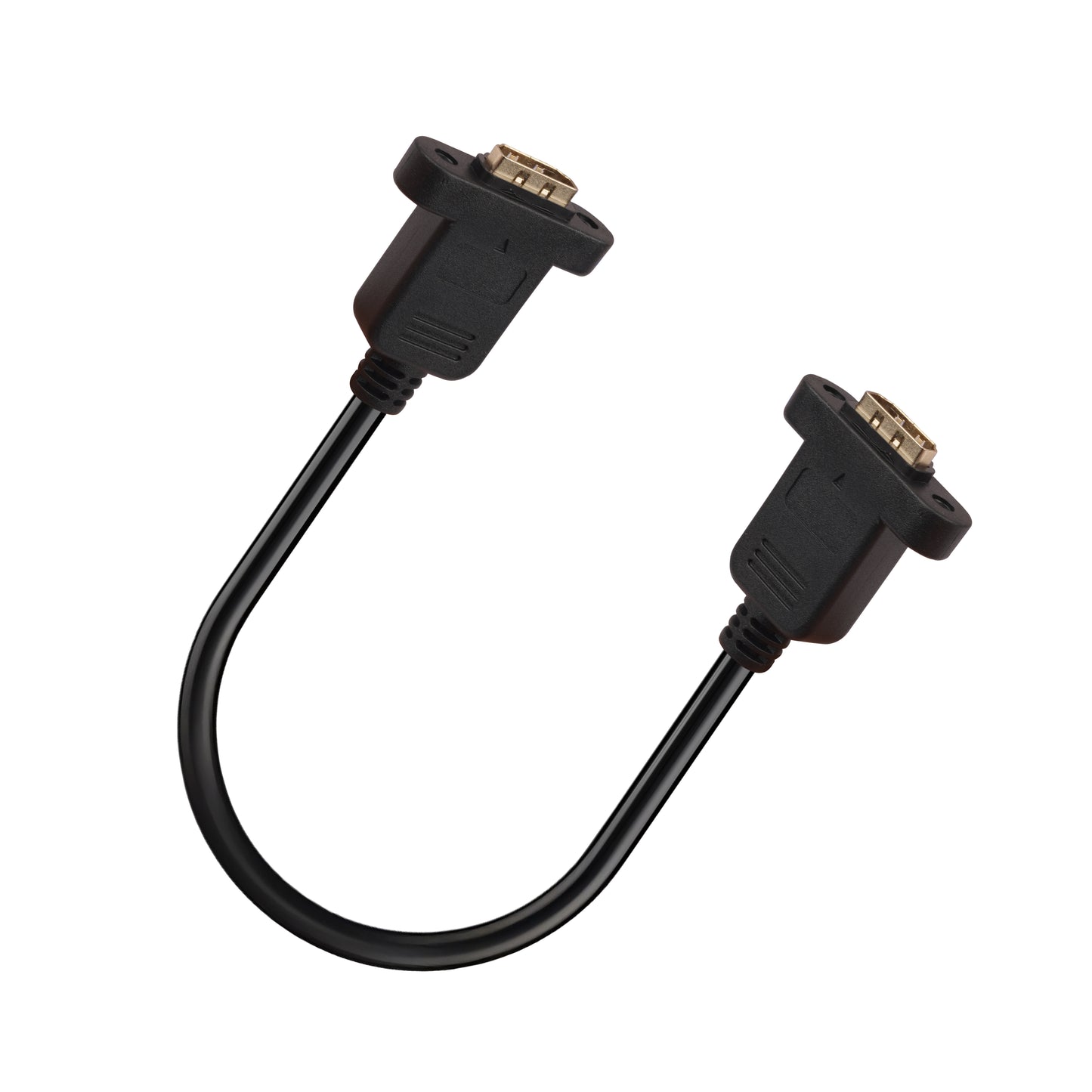 SmartPro HDMI FEMALE TO FEMALE PANNEL MOUNT CABLE 30CMS (SCREW TYPE)