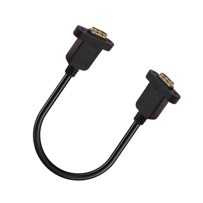 SmartPro HDMI FEMALE TO FEMALE PANNEL MOUNT CABLE 30CMS (SCREW TYPE)