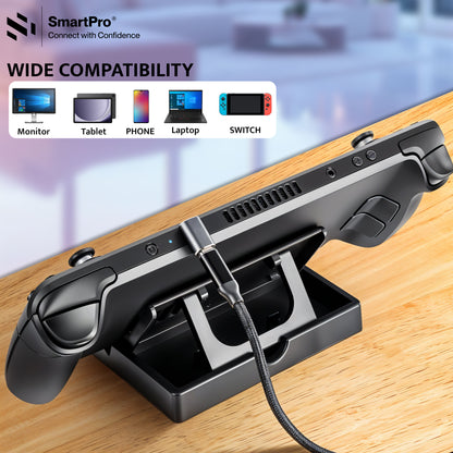 SmartPro USB 4.0 TYPE C MALE-FEMALE JOINTER (L TYPE-H)Metal Body