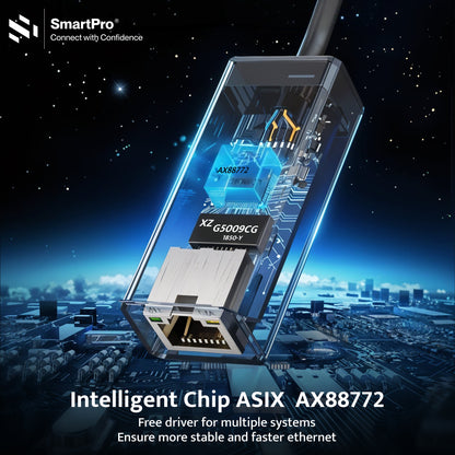 SmartPro USB3.0  TO LAN 1000 MBPS (Metal Body)