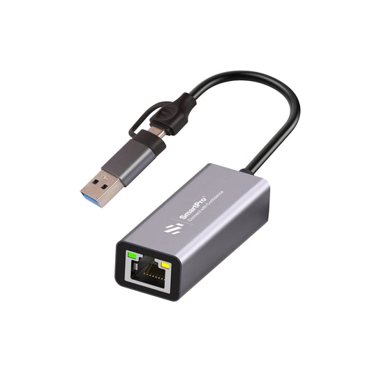 SmartPro USB 3.0+ TYPE C-LAN 1000 MBPS (Metal Body)