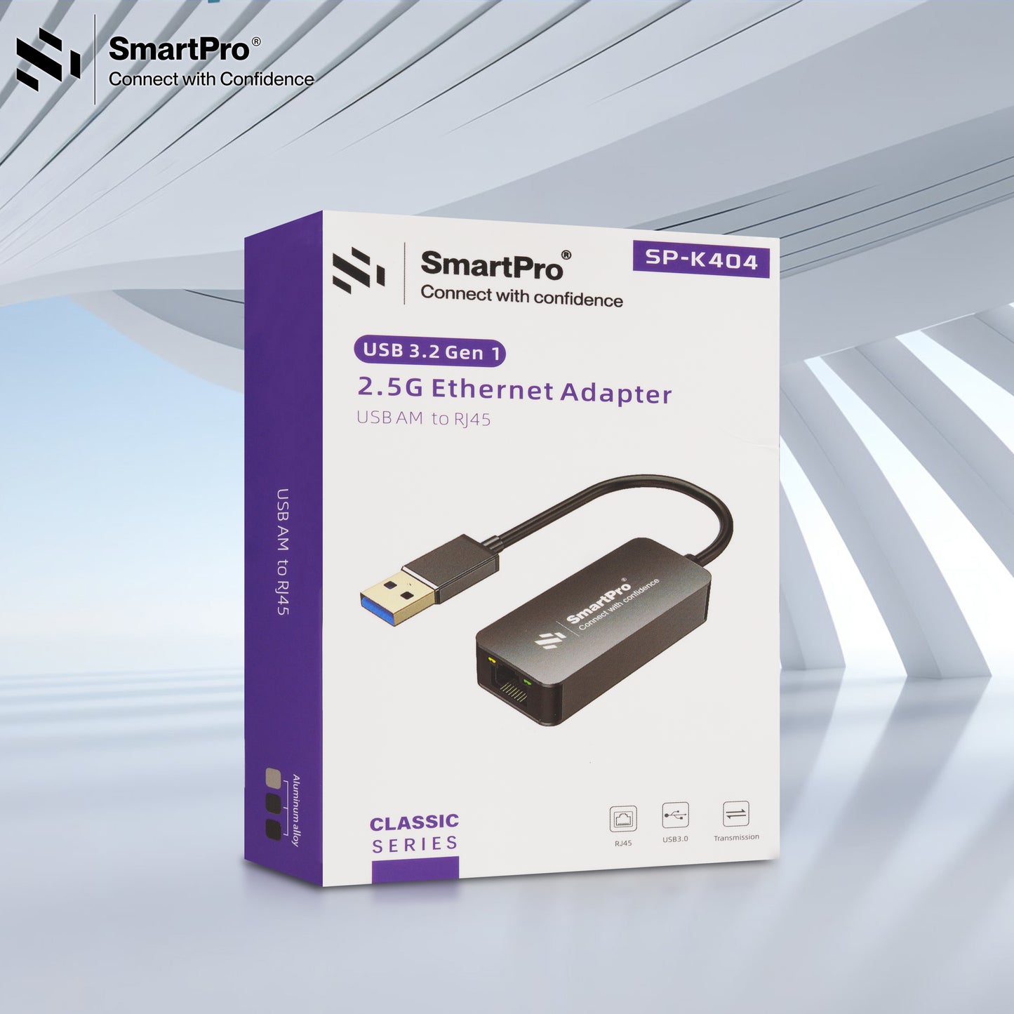 SmartPro USB 3.0 TO LAN 2500 MBPS (Metal Body)