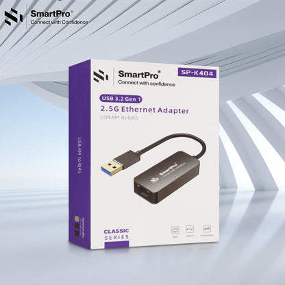 SmartPro USB 3.0 TO LAN 2500 MBPS (Metal Body)