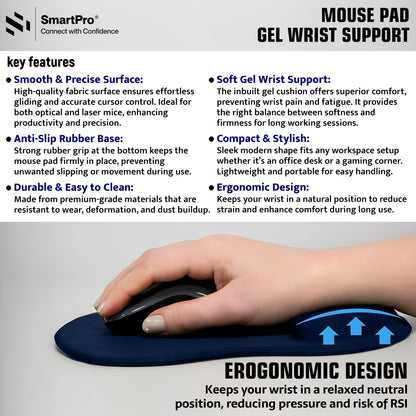 SmartPro MOUSE PAD BLACK