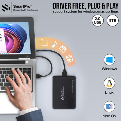 SmartPro 2.5 HDD CASE USB 2.0 VERSION