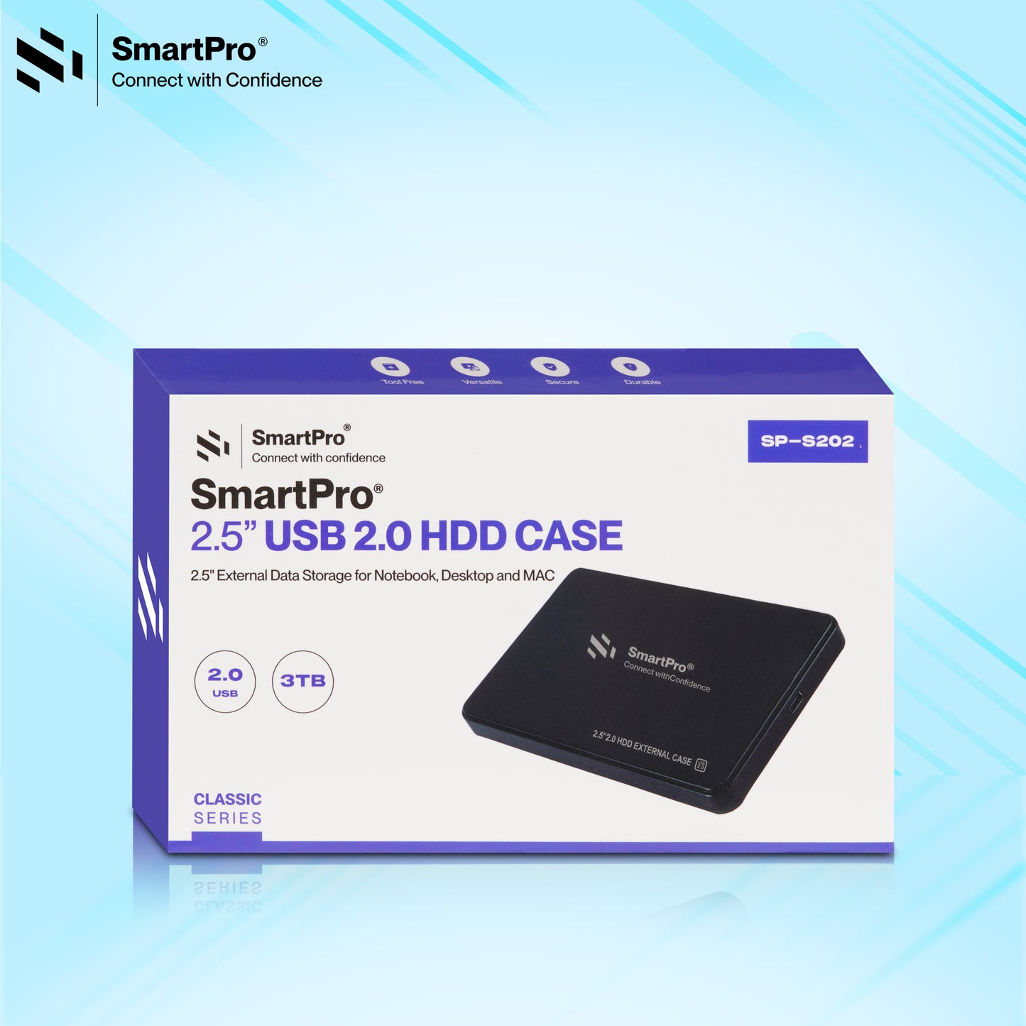 SmartPro 2.5 HDD CASE USB 2.0 VERSION