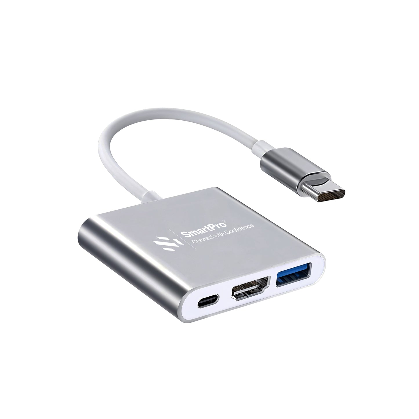 SmartPro 4K TYPE C TO 3 IN 1 CONVERTER (METAL HEAD)